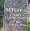 Rutowicz Jzefa d. 02.03.1936 and Antoni d. 15.04.1944